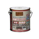 アサヒペン 塗料 ペンキ 油性強着色ウッドステイン 0.7L チーク 油性 木部用 屋外木部の保護 1回塗り 高い隠ぺい性 防カビ 防虫 防腐 日本製