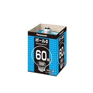 ѥʥ˥å ܡŵ 95mm 60W E26 ꥢ GC100V57W95