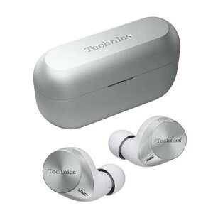 テクニクス ワイヤレスイヤホン EAH-AZ60M2-S シルバー bluetooth ノイズキャンセリング 3台マルチポイント IPX4 LDAC対応 ハイレゾ音質再生 急速充電対応 アプリ対応