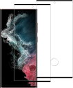 2枚セットKPNS 日本素材製 強化ガラス Galaxy S22 Ultra SCG14 SC-52C 用 ガラスフィルム カバー 保護フィルム