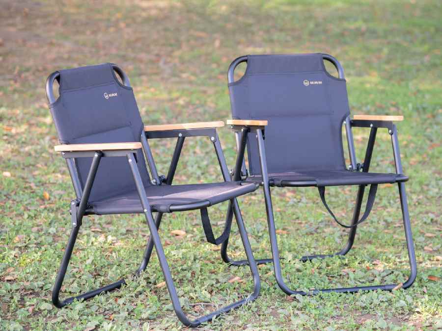 M.W.M『READY Chair 2』 MWM クッション入り折り畳みチェア エムダブリューエム ブラック キャンプチェア