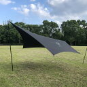 Canadian East ( カナディアンイースト ) System Tarp Penta BLACK システム タープ ペンタ ブラック | CETO1023 | アウトドア | 日よけ | キャンプ | BBQ | 五角形 | 使いやすい