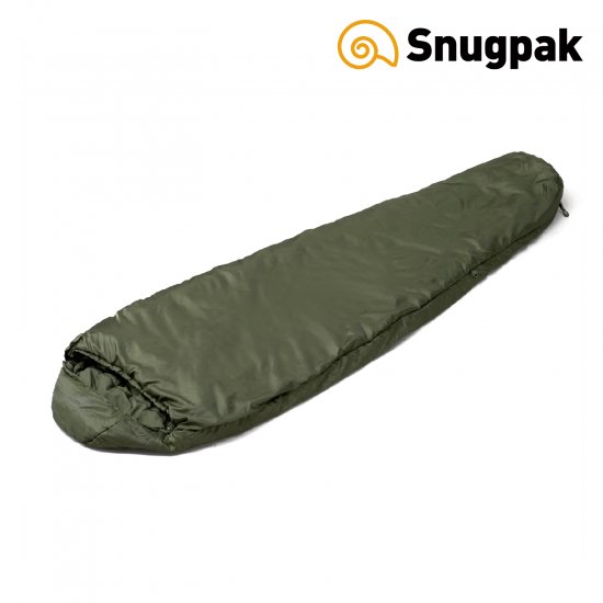 Snugpak ( スナグパック ) ソフティーエリート3 レフトジップ オリーブ Snugpak スナグパック 寝袋 シュラフ キャンプ アウトドア 耐久性 タフ 冬 商品説明◇Snugpak独自の最高の材質を詰め込んだタフさが特徴のソフティーエリートシリーズ。◇Snugpak EPS(エクスパンダ・パネルシステム)採用モデルです。※エクスパンダパネルとは内側に入れ込むと、冷気をシャットアウトし暖かく快適に過ごせます。開放すると、ゆったりとひろびろとした寝袋になり温度調節ができます。◇軍規格モデルの為、耐久性を最重視して作られています。◇生地は引き裂きに強いリップストップParatex Microを採用し、靴のまま入れるよう、足元を補強。◇宇宙服にも使われている保温素材Reflectathermを内蔵しているため、体熱を効率的に反射し、保温効果を高めます。◇Snugpak独自の最高の材質を詰め込んだタフさが売りの寝袋です。■材質：アウター生地/ナイロン「Paratex Micro」インナー生地/ナイロン「Paratex Light」インナー断熱シート/「Reflectatherm」(※人体熱の反射で保温性を高める、宇宙服にも採用されている素材)中綿/ポリエステル「Softie」■使用時サイズ：縦(長さ)220×横(胴囲)150、解放時175cm■収納時サイズ：直径22×長さ26cm■重量：1600g■温度：快適外気温度/-5℃、下限外気温度/-10℃■圧縮用バッグ、2wayファスナー付き■生産国：中国■メーカー型番: SP20134OL■JAN: 8211650520134 5