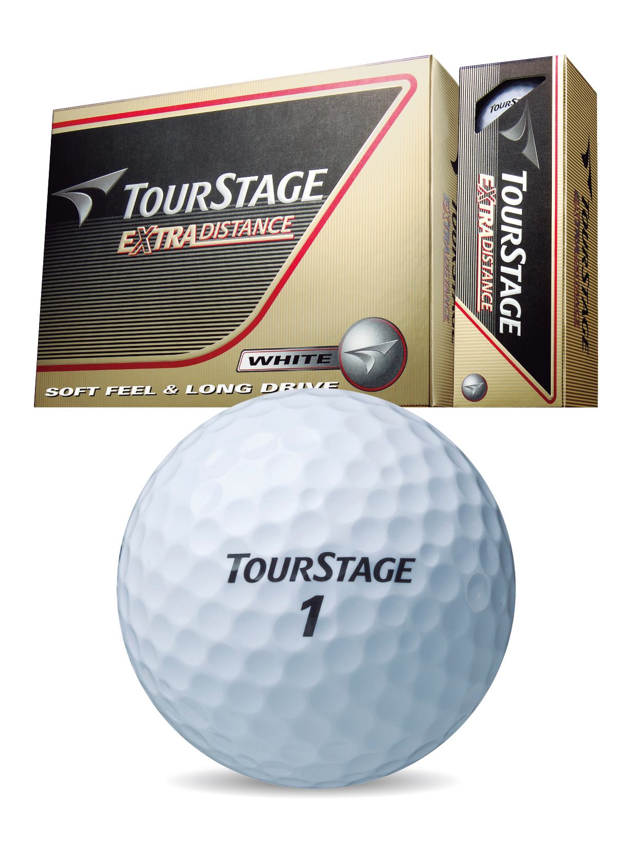 BRIDGESTONE GOLF ( ブリヂストンゴルフ ) TOURSTAGE EXTRA DISTNACE 1ダース ： 12個