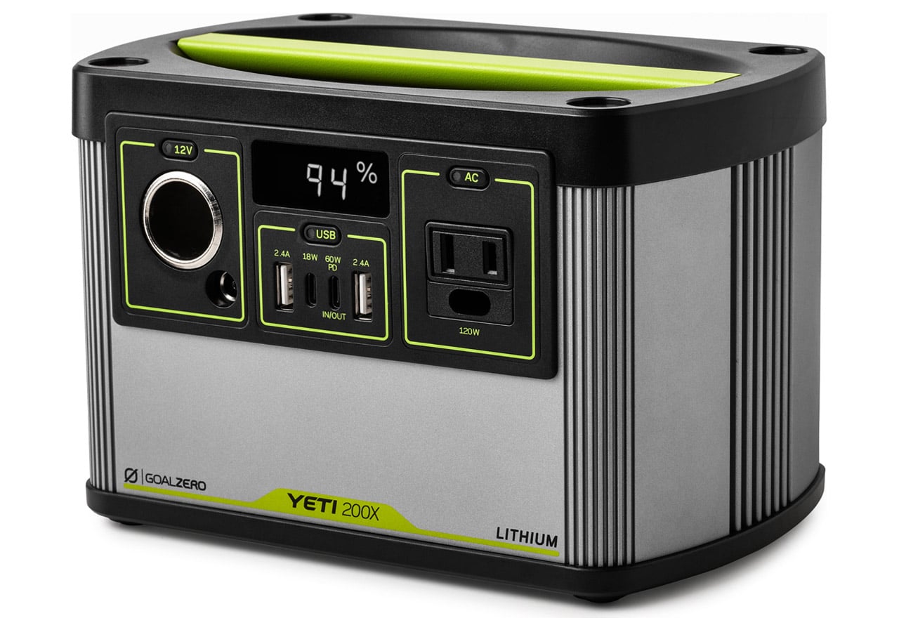 YETI ( イエティ ) 200X 120V power station GOALZERO モバイルバッテリー ポータブル電源