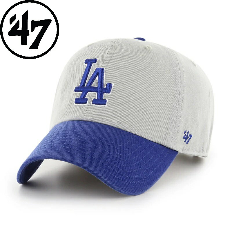 Rakuten - ’47 ( フォーティーセブン ) ’47クリーンナップ 2トーン プライマリー ロサンゼルス・ドジャース グレー | 帽子 | キャップ | 日よけ | シンプル | サイズ調整 | アジャスタブルキャップ | ウォッシュド加工 | 14751242 | アウトドア | レジャー | お出かけ