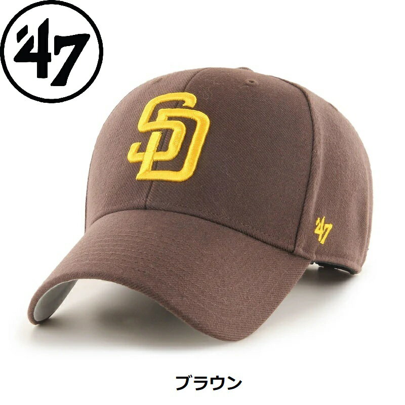 Rakuten - ’47 ( フォーティーセブン ) ’47 エムブイピー サンディエゴ ・ パドレス ブラウン | 帽子 | キャップ | 日よけ | ユニセックス | フリーサイズ | 14751274 | シンプル | オシャレ | アジャスタブルキャップ | 14751273