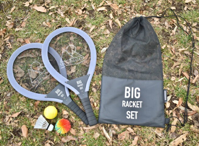 Rakuten - 5050WORKSHOP ( フィフティフィフティワークショップ ) BIG RACKET SET アクティビティ | 外遊び | アウトドア | キャンプ | 大人 | 子供 | 楽しい | ラケット | セット | 軽量 | 振りやすい