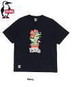 【 マラソン期間中P2倍 】CHUMS ( チャムス ) アンチバグウォーターインザフラワーズTシャツ | トップス | Tシャツ | 半袖 | CH01-2509 | ちゃむす | 夏服 | アウトドア | トップス | アパレル | 虫よけ | 定番 | グラフィックTシャツ | コットン