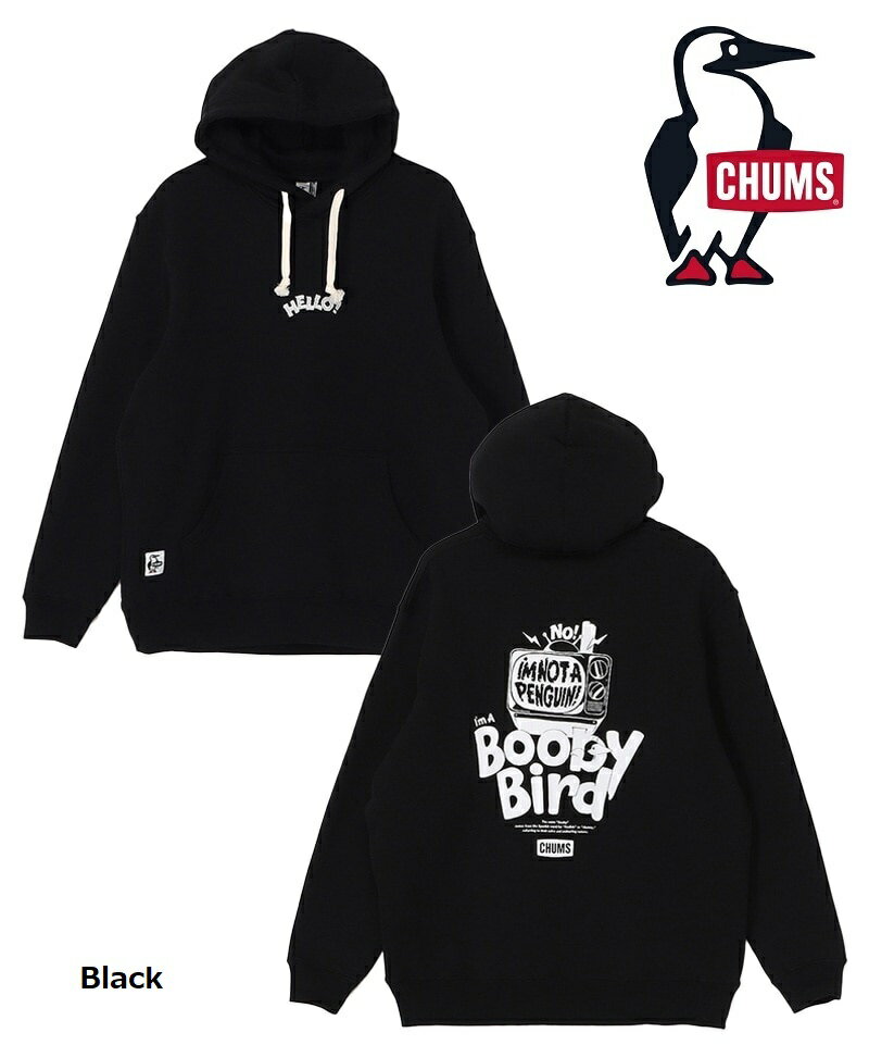 CHUMS ( チャムス ) アイムノットアペンギンプルオーバーパーカー | パーカー | スウェット | トップス | ウェア | バックプリント | 秋 | オーバーサイズ | 裏起毛 | レトロ | コットン | ちゃむす | CH00-1528 | 長袖