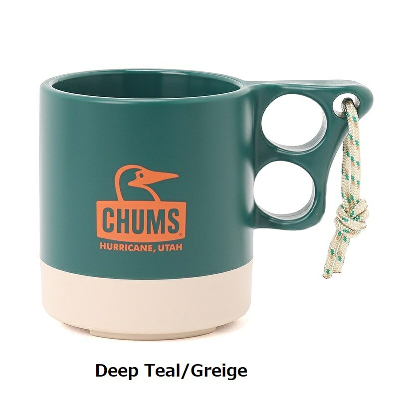 Rakuten - CHUMS ( チャムス ) キャンパーマグカップ | アウトドア | キャンプ用品 | キッチン用品 | カップ | 可愛い | カラフル | 250ml | 割れにくい | CH62-1244 | ブービーフェイス | 吊り下げ | 携行性 | 軽い | 軽量 | ちゃむす | コップ