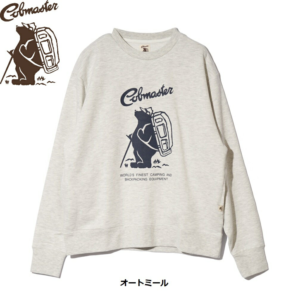 Hawaiian - COBMASTER ( コブマスター ) COB FRONT LOGO SWEAT | 長袖 | スウェット | 冬 | ポケット | プリント | オシャレ | お出かけ | 81523400 | カジュアル | トップス | こぶますたー
