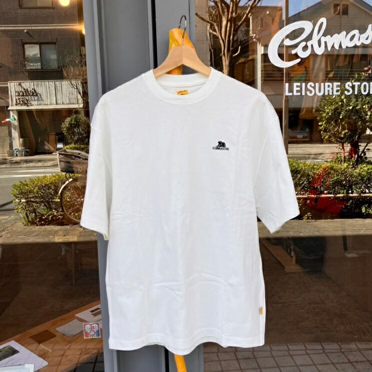 乐天商城 - COBMASTER ( コブマスター ) COB LS EMB LOGO Tee #01 | Tシャツ | 半袖 | ウェア | トップス | 半袖Tシャツ | シンプル | 定番 | ワンポイント | 刺繍 | お出かけ | オシャレ | カジュアル | 80479100 | こぶますたー