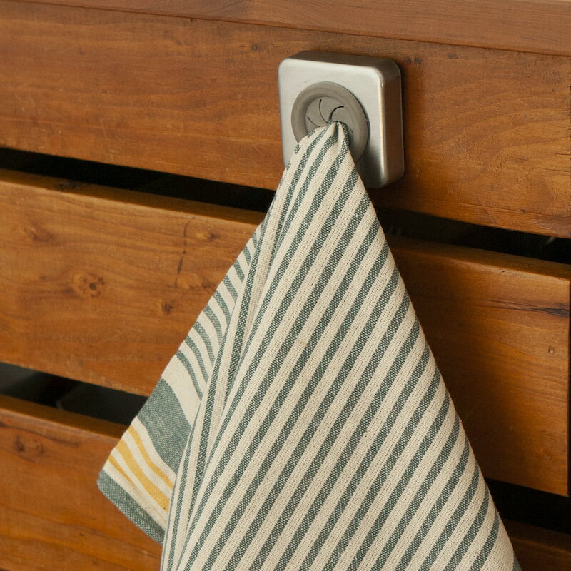 DULTON ( ダルトン ) TOWEL HOLDER ROUND SQUARE タオル ホルダー ラウンド | スクエア | 丸型 | 四角 | キッチン | 台所 | 洗面所 | シンプル | 貼るだけ | 簡単 | CH04-H116 | CH04-H117 | だるとん