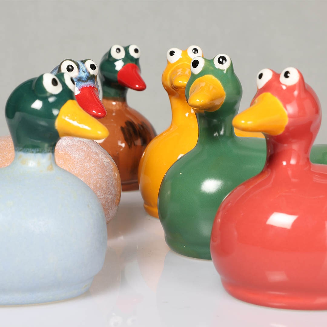 Rakuten - 【 マラソン期間中P2倍 】DULTON ( ダルトン ) FLOATING DUCK フローティング ダック | オブジェ | 置物 | セラミック | 可愛い | アヒル | 手のひらサイズ | UA-1040 | 雑貨 | ギフト | プレゼント | だるとん