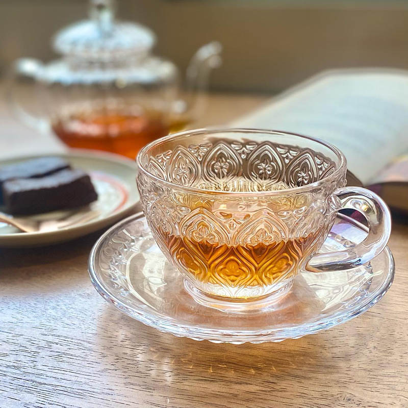 Rakuten - DULTON ( ダルトン ) GLASS CUP ＆ SAUCER 