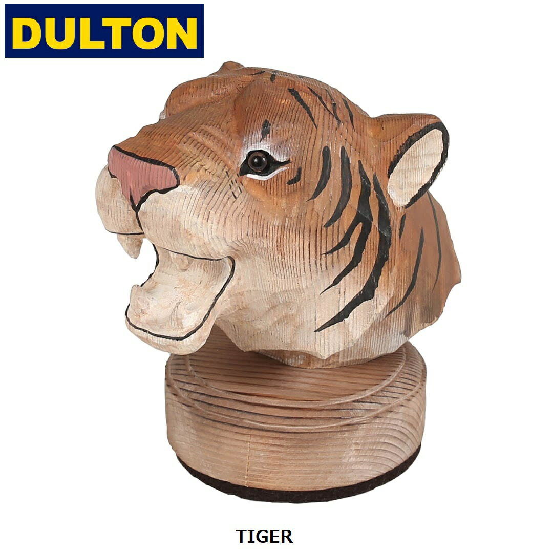 DULTON ( ダルトン ) WOODEN ANIMAL HEAD | ウッデン アニマル ヘッド | ポーラー ベア | ウルフ | タイガー | ライオン | 動物 | 置物 | オブジェ | 木製 | Y-0740 | だるとん