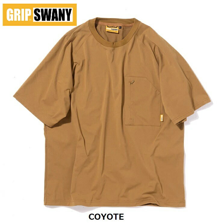 【 SALE 】GRIP SWANY ( グリップスワニ－ ) 【 GSMCT0005 】 GS AIRFLOW TEE | シャツ | 半袖シャツ |..
