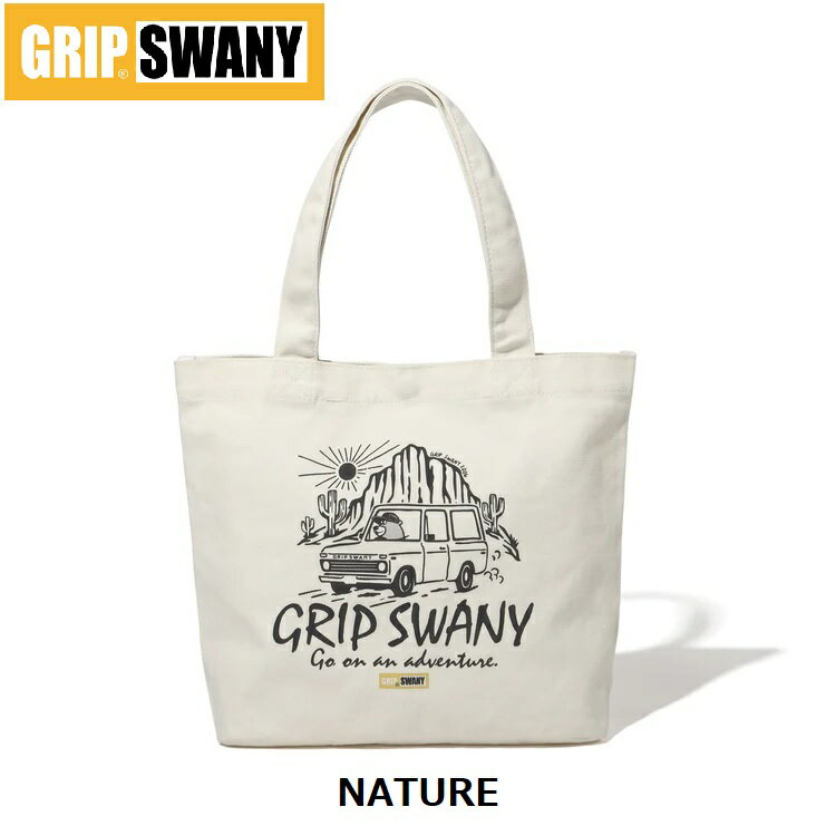 Rakuten - 【 マラソン期間中P2倍 】GRIP SWANY ( グリップスワニー ) 【 GSUB-166 】 BEAR TOTE BAG (S) バッグ | トートバッグ | 通勤 | 通学 | キャンプ | レジャー | BBQ | お出かけ | キャンバストートバッグ | サブバッグ | コットン | かばん | ぐりっぷすわにー