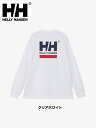 HELLY HANSEN ( ヘリーハンセン ) ロングスリーブ スクエアロゴティー | ユニセックス | ユニセックス | 長袖Tシャツ | HH32521 ...