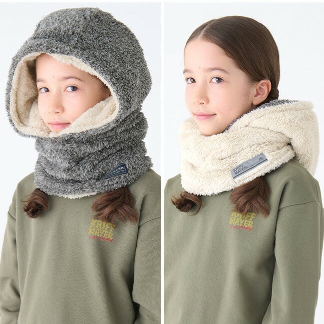 KRIFF MAYER ( クリフメイヤー ) ニンジャりん フード型 ボリューム ネックウォーマー | MENS | LADYS ..