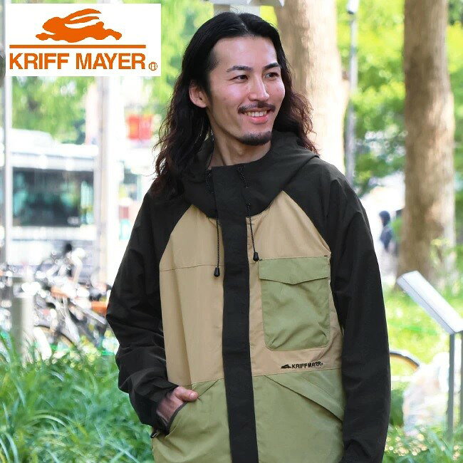 乐天商城 - KRIFF MAYER ( クリフメイヤー ) 花粉ドロップフードジャケット | MENS | 2537805 | メンズ | ジャケット | 上着 | アウター | マウンテンパーカー | 撥水 | 防汚 | 春服 | アウトドア | キャンプ | ポリエステル | くりふめいやー