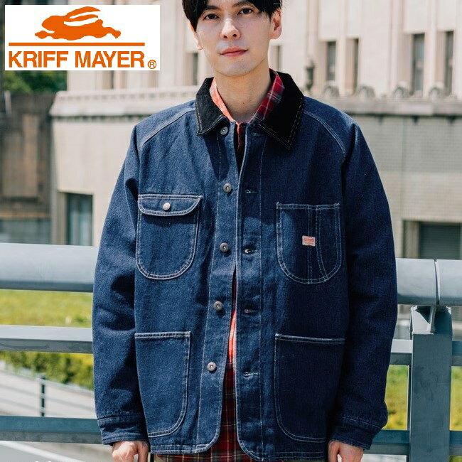 【 SALE 】KRIFF MAYER ( クリフメイヤー ) 裏フリースカバーオールJK | ジャケット | MENS | 2515107 ..