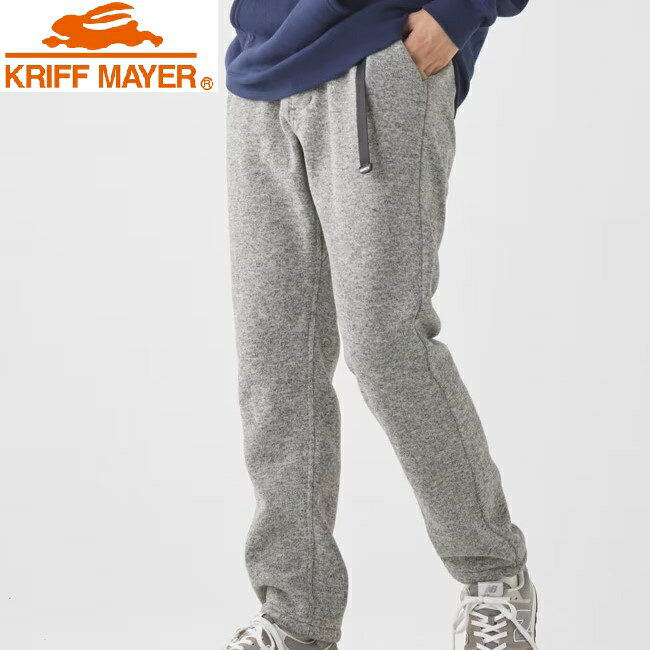Rakuten - 【 SALE 】KRIFF MAYER ( クリフメイヤー ) ニットフリースクライミングパンツ | MENS | メンズ | 2525130 | ロングパンツ | 軽量 | 軽い | 保温 | 暖かい | 冬 | 秋 | アウトドア | レジャー | キャンプ | フリース | 裏起毛 | くりふめいやー