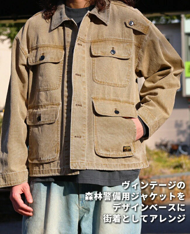Rakuten - KRIFF MAYER ( クリフメイヤー ) マルチポケット森林ジャケット | MENS | 2535101 | メンズ | ジャケット | 春 | シンプル | ポケット | ヴィンテージ | アウター | オシャレ | くりふめいやー | レジャー | お出かけ | アウトドア | カジュアル