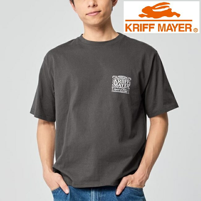 Rakuten - KRIFF MAYER ( クリフメイヤー ) プリント半袖T ( バイカー ) MENS | 2546303 | メンズ | Tシャツ | 半袖 | ウェア | 半袖Tシャツ | 夏服 | アパレル | トップス | シンプル | バックプリント | 綿100% | くりふめいやー
