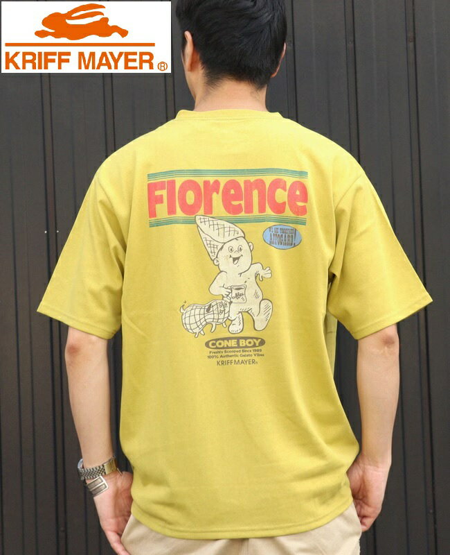 乐天商城 - KRIFF MAYER ( クリフメイヤー ) ウェットプロテクトT ( 散歩 ) MENS | 2547806 | メンズ | 半袖 | Tシャツ | アパレル | トップス | 夏服 | 接触冷感 | 吸水 | 軽撥水 | レディース | くりふめいやー | 涼しい | カジュアル