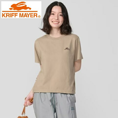 乐天商城 - KRIFF MAYER ( クリフメイヤー ) 夏季GO!T ( ロゴ ) MENS | LADYS | 2555105 | メンズ | レディース | 半袖 | Tシャツ | 接触冷感 | 涼しい | アウトドア | キャンプ | レジャー | お出かけ | シンプル | UVカット | 吸水 | 速乾 | くりふめいやー