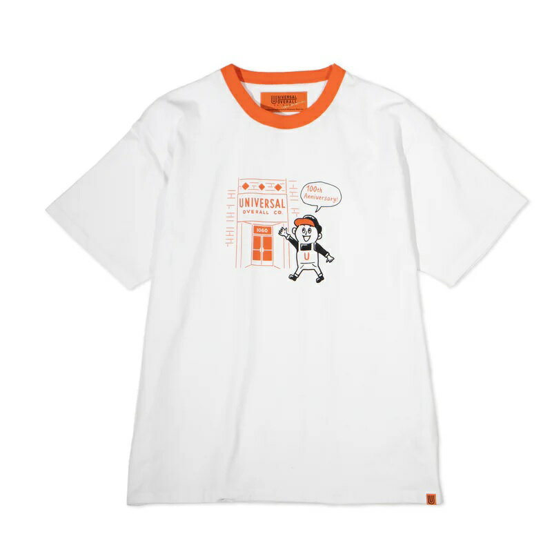 乐天商城 - UNIVERSAL OVERALL ( ユニバーサルオーバーオール ) WINDY JR.RINGER TEE
