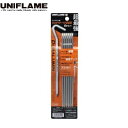 UNIFLAME ( ユニフレーム ) ジュラパワーペグ200 | 6本セット | ジュラルミン | ペグ | キャンプ | テント | タープ | 軽い | ...