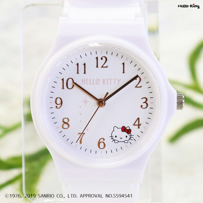 腕時計　ハローキティ　レディース　ラバーベルト　プチプラ　プレゼント　キッズ　フィールドワーク