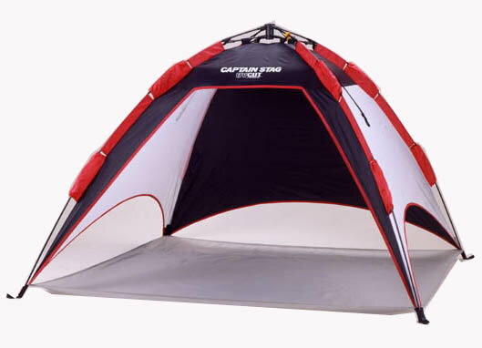 リオーネ UVワンタッチシェルター180(BK) (AP00370/M-3130)【分類:テント/タープ】 (キャプテンスタッグ)【QCB27】通販格安セール情報 楽天 通販