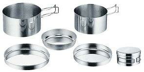 キャンピング食器5点セット (AP00788/ M-7562 )【 分類：食器/ 皿/ さら/ 器】 ( キャプテンスタッグ )..