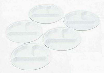 抗菌仕切付 プレート21cm 5枚組 (AP01112/M-9517)【分類:食器/皿/さら/器】 (キャプテンスタッグ)【QCB27】通販格安セール情報 楽天 通販