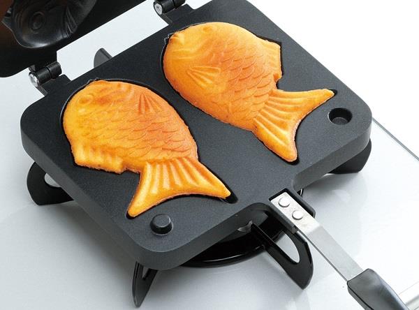 たい焼き 鉄板 タイ焼き器 タイ焼器 フッ素加工 D-6536 おやつDEっSE2 ふっ素加工 ...