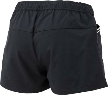 ショートパンツ レディース 短パン レディース パンツ レディース ゲームパンツ レディース テニスウェア JTA公認 ブラック 【LCQ】【QCB27】