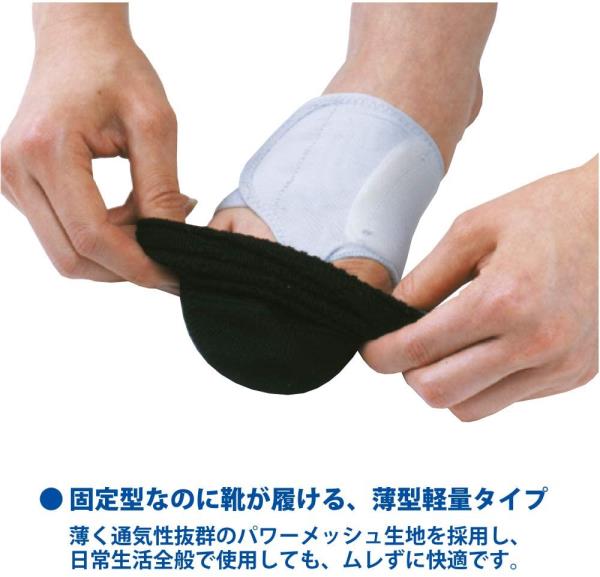 サポーター 足 外反母趾 インソール 63222 ソルボ外反母趾サポーター 固定薄型メッシュタイプL 右 【SRB】【36CE】