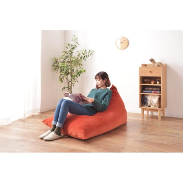 ビーズクッション クッション フィット LSS-801OR ビーズクッション オレンジ 【AZM】【36CE】 [2]