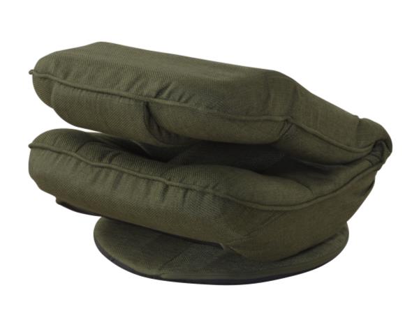 座椅子 おしゃれ 北欧 リクライニングチェア THC-201GR バケットリクライナー グリーン 【AZM】【QCC16】