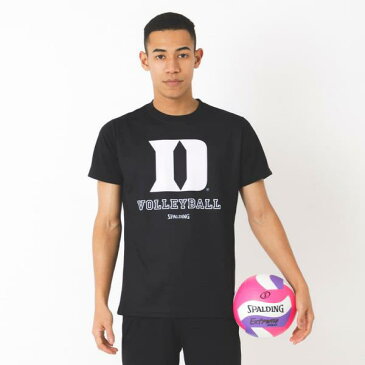 バレーボール Tシャツ メンズ 半袖 メンズ トップス メンズ 【メール便発送】 バレーボールTシャツ アイアンデユーク D ブラック/1000 【SP】