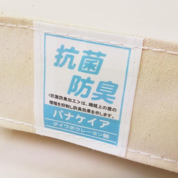 体操マット エバニュー EKM485 抗菌 ミラスポンジマット すべり止付 帆布6号 (ENW)【36CE】