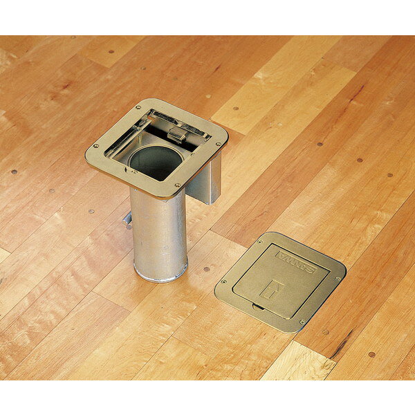 Field Boss 楽天市場店の金具 床金具 支柱用 S-3765 体育館用バレー床金具 床下深さ25cm 【SWT】【36CE】｜アングル2