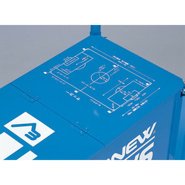 ライン引き 4輪 学校 体育 器具 EKA014 スーパーライン引き4WSサッカー 【ENW】【36CE】 2