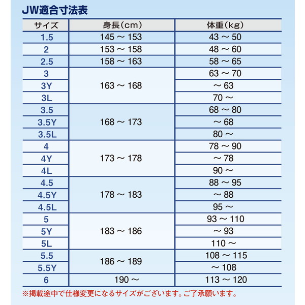 柔道衣 上衣 ズボン JW4 二重刺子柔道衣 上下セット 4 ホワイト 【KSA】