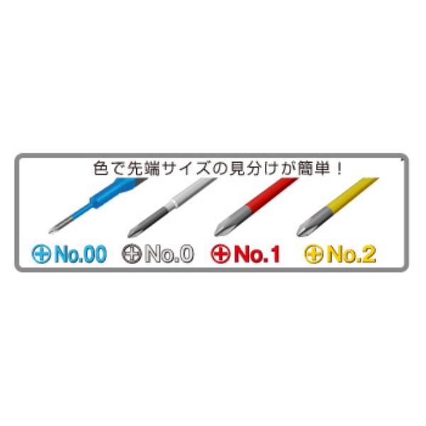 ACMD-2200 カラービット段付(黄色)(+)2x200 (ANX10363539) 【 ANEX 】【36CE】