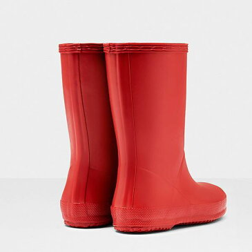 長靴 レインブーツ レインシューズ 子供 雨具 ハンター キッズ KFT5003RMA-MLR KIDS FIRST CLASSIC MILITARY RED ( HUN10528861 ) 【 ハンター 】【QCA41】